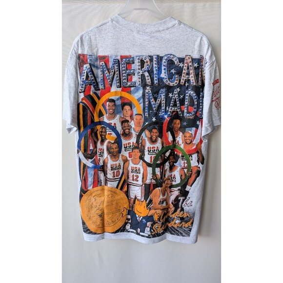 Backstock Co 1992 NBA Dream Team Michael Jordan AOP Graphic T-shirt Size Large - Picture 2 of 6